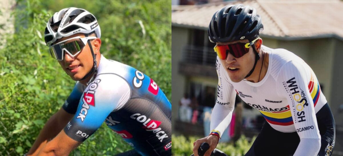 Nicolás Gómez y Víctor Ocampo representarán a Colombia en el Tour