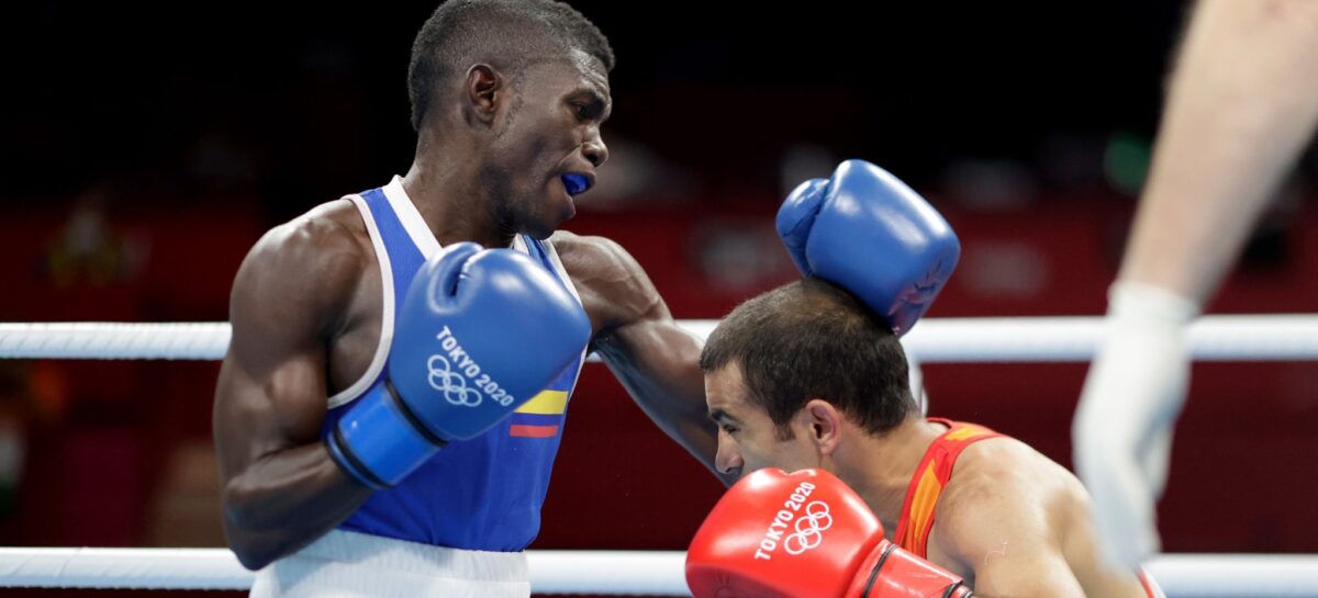 Yuberjen Martínez clasificó a cuartos de final en los 52 kilogramos