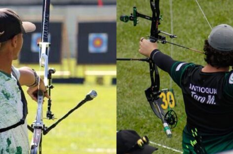 Dos deportistas de Rionegro representan a Colombia en el Mundial Juvenil de Tiro con Arco