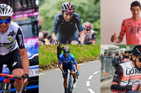¡Los cinco colombianos que correrán la Vuelta a España!