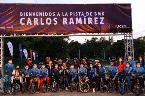 ¡Merecido homenaje! Carlos Ramírez ya tiene su propia pista de BMX