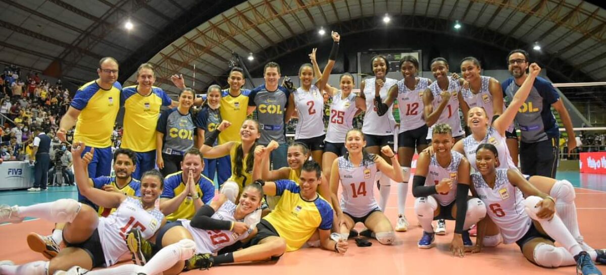 ¡Histórico! La Selección Colombia Femenina de Voleibol clasificó al Mundial de 2022