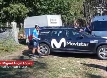 Miguel Ángel López se bajó de la bicicleta y abandonó la Vuelta a España