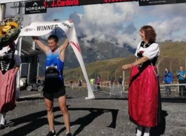 David Cardona, atleta de La Ceja, ganó la Maratón Jungfrau en Suiza