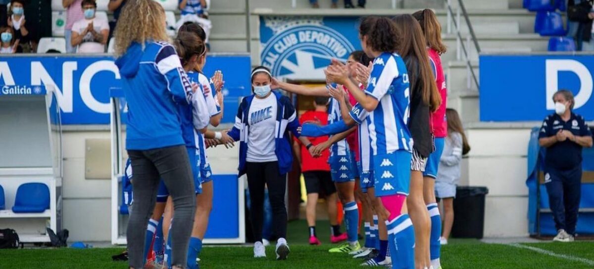 La rionegrera Carolina Arbeláez se despidió del Deportivo La Coruña