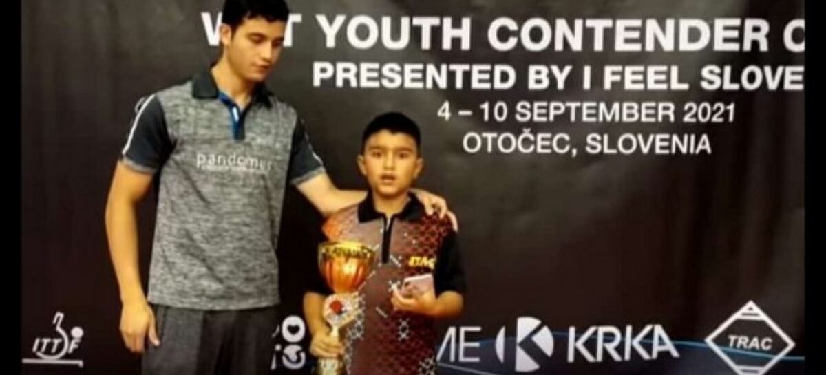 Emanuel Otálvaro se consagró campeón mundial de Tenis de Mesa en Eslovenia