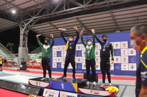 Colombia ganó cuatro oros y una plata en el Suramericano Juvenil de Esgrima