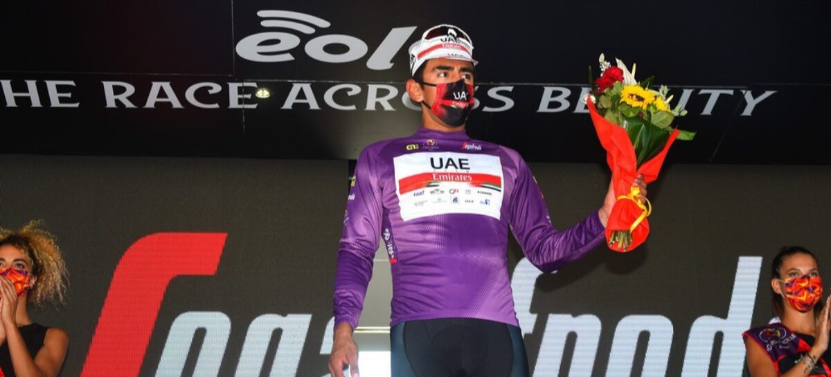 Juan Sebastián Molano se coronó campeón de los puntos en el Giro de Sicilia