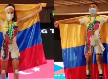 Dos colombianos ganaron medallas en el Mundial Sub-17 de Pesas en Arabia Saudita