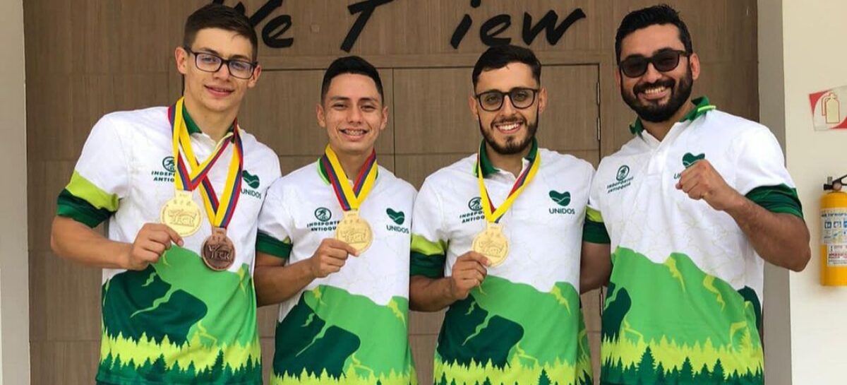 Karatecas antioqueños ganaron oro en el Nacional Interligas en San Andrés