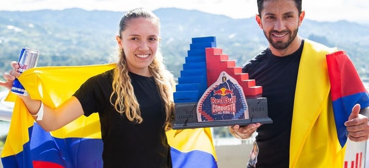 Melissa Herrera y Frank Carreño conquistaron la Piedra del Peñol