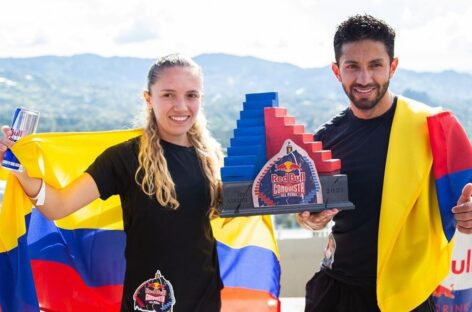 Melissa Herrera y Frank Carreño conquistaron la Piedra del Peñol