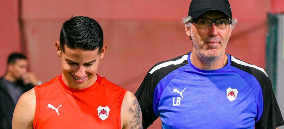Laurent Blanc confirmó que James Rodríguez debutará con Al Rayyan este domingo