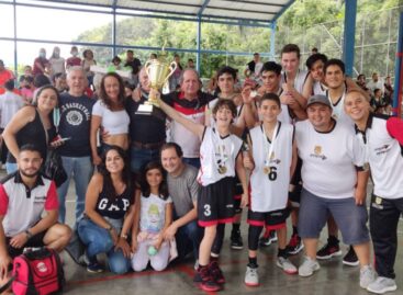 Rionegro, campeón departamental de baloncesto en los Juegos Intercolegiados