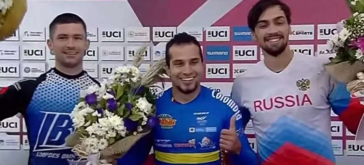 El colombiano Carlos Ramírez se consagró campeón de la Copa Mundo de BMX