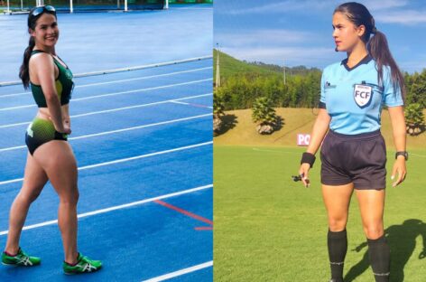 Valentina Agudelo, una antioqueña que combina el atletismo con el arbitraje