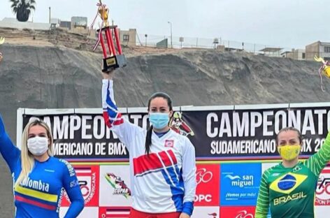 Mariana Pajón se consagró campeona panamericana de BMX en Perú