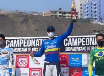 Diego Arboleda, campeón panamericano y sudamericano de BMX en Perú