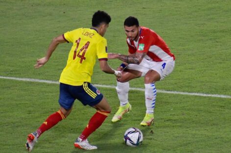 Colombia termina el año en el cuarto lugar de las Eliminatorias Sudamericanas