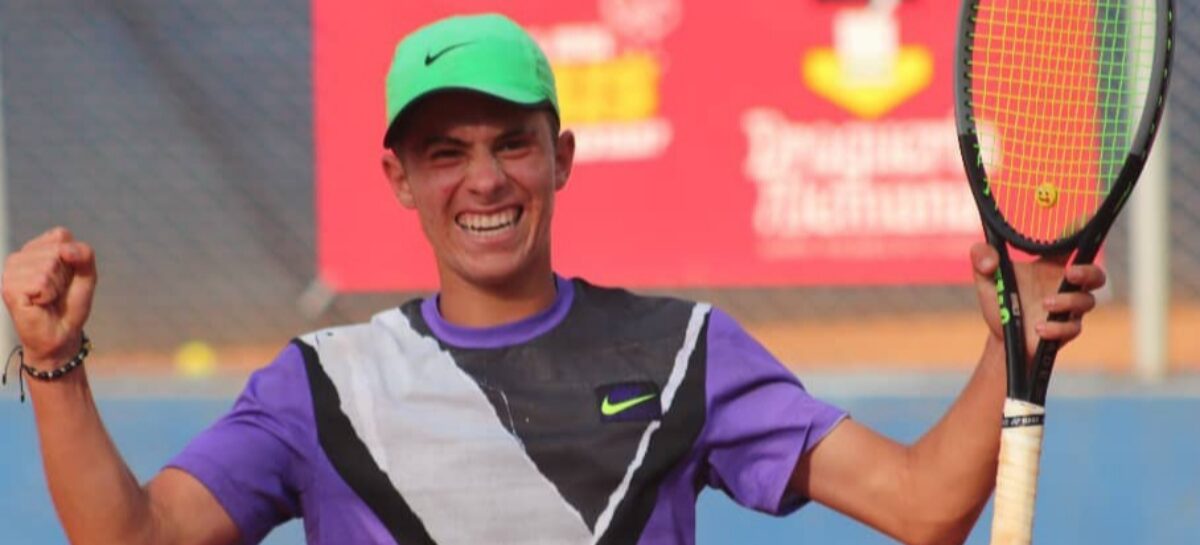 Thomás Cardona, de Guarne, se consagró campeón del Torneo Mundial ITF J5