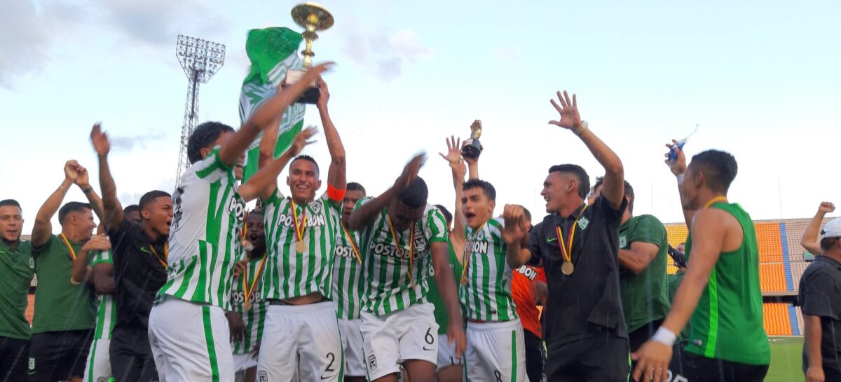 El rionegrero Juan José Arias se consagró campeón con Atlético Nacional Sub-17
