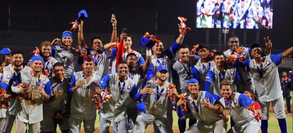 Colombia ganó el oro en béisbol y es el líder en el medallero de los Juegos Panamericanos Junior