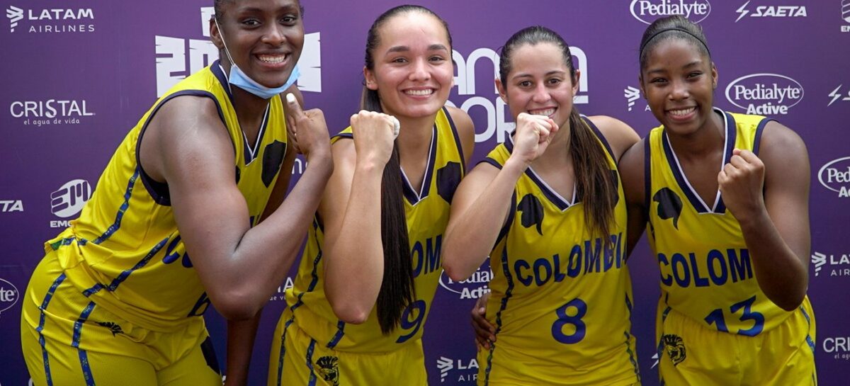 ¡Medalla histórica! Colombia ganó el oro en el baloncesto 3X3 de los Juegos Panamericanos Junior