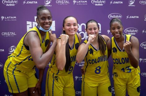 ¡Medalla histórica! Colombia ganó el oro en el baloncesto 3X3 de los Juegos Panamericanos Junior