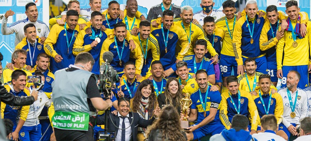 Los cuatro colombianos de Boca Juniors ganaron la Maradona Cup tras vencer a Barcelona