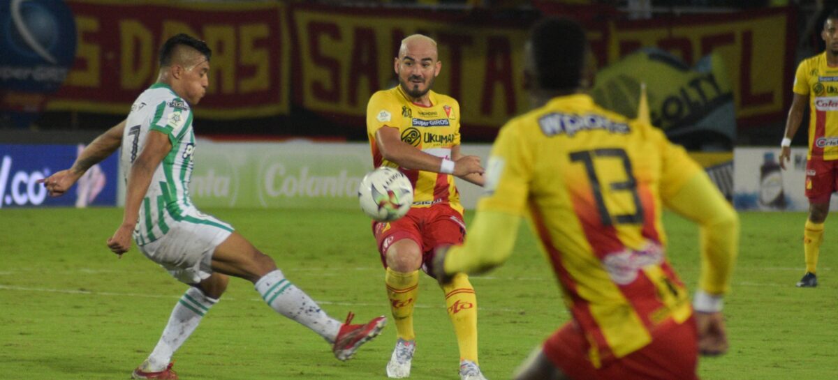 Atlético Nacional ajustó seis partidos sin ganar en la Liga Betplay