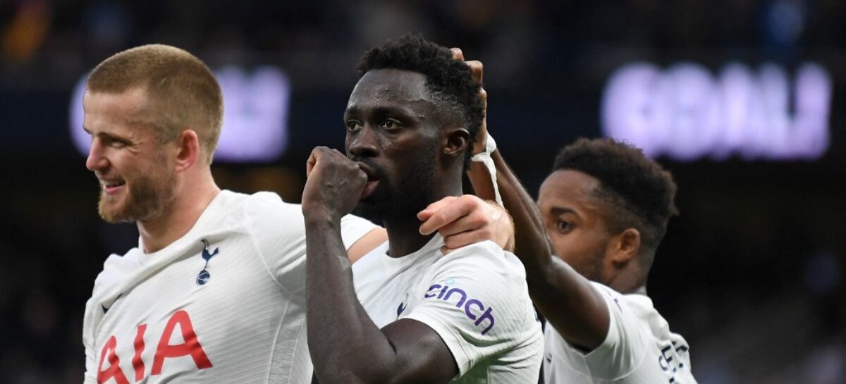 El colombiano Davinson Sánchez marcó gol con el Tottenham en la Premier League