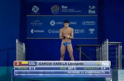 ¡Histórico! Por primera vez, un colombiano ganó una medalla en la Plataforma de un Mundial de Clavados