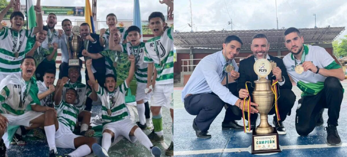 La Selección Antioquia se consagró campeón del Torneo Nacional de Fútbol de Salón Sub-17
