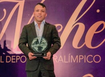 Nelson Crispín fue elegido como el mejor deportista paralímpico de Colombia en 2021