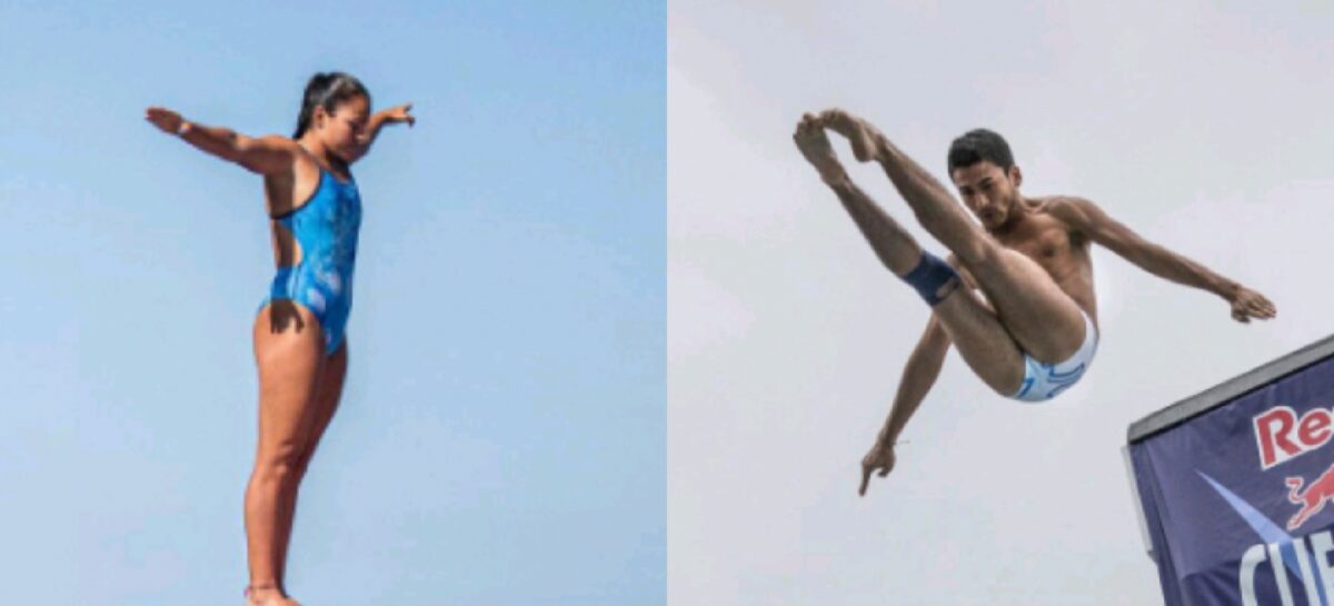 Dos clavadistas de altura colombianos clasificaron al Mundial de Natación en Fukuoka 2022