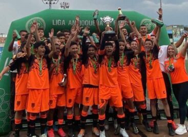 El Club Deportivo Galaxy de Rionegro se consagró campeón de la Liga Antioqueña Sub-15