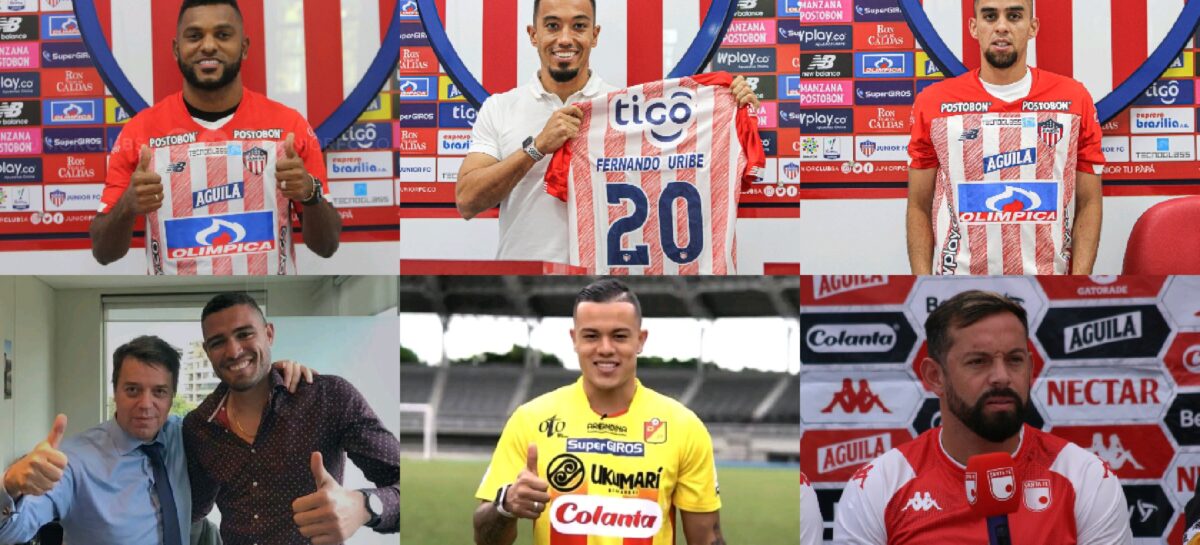 Así va el mercado de pases del fútbol colombiano para la temporada 2022