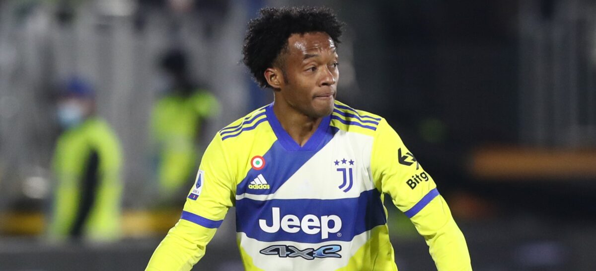 ¡Gol de tiro libre! Juan Guillermo Cuadrado marcó gol con la Juventus en la Copa Italia