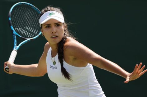 Tras superar el COVID-19, María Camila Osorio se pone a punto para el Abierto de Australia