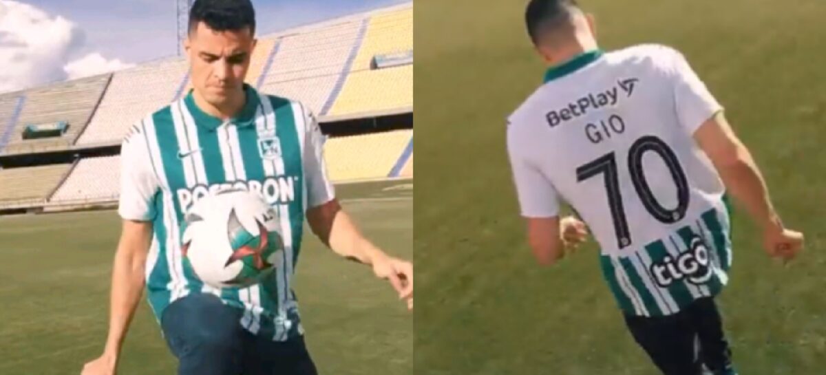 ¡Ya es oficial! Giovanni Moreno es nuevo jugador de Atlético Nacional