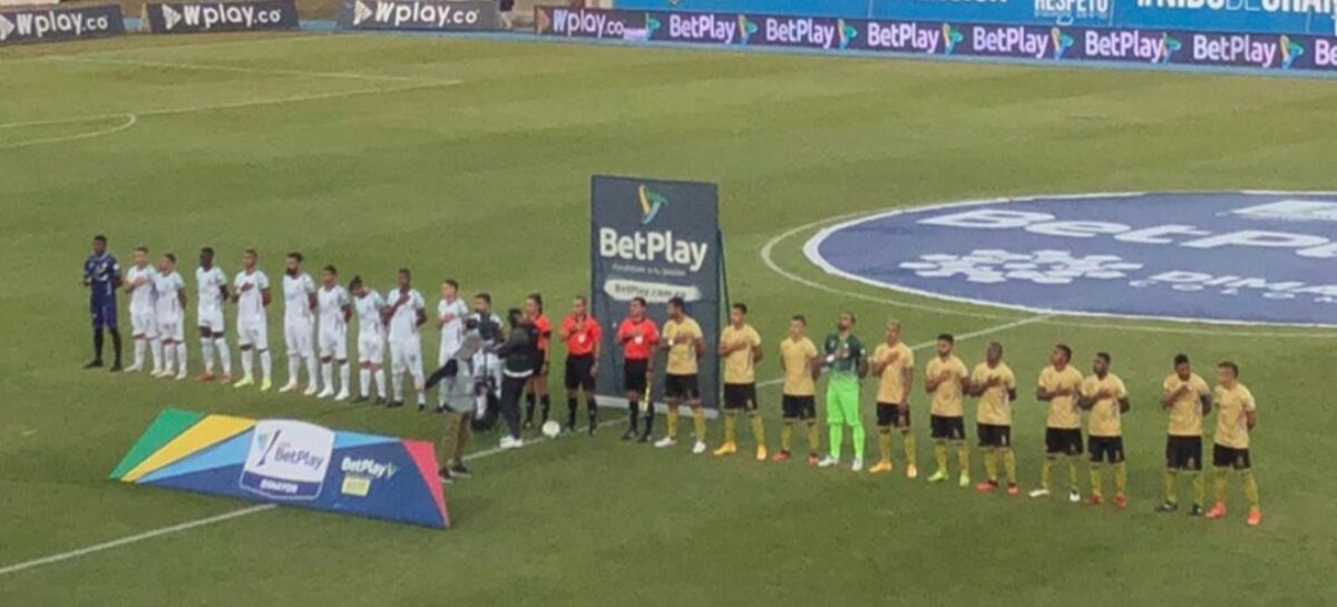 En el primer partido de la Liga, Águilas Doradas empató en el Alberto Grisales de Rionegro