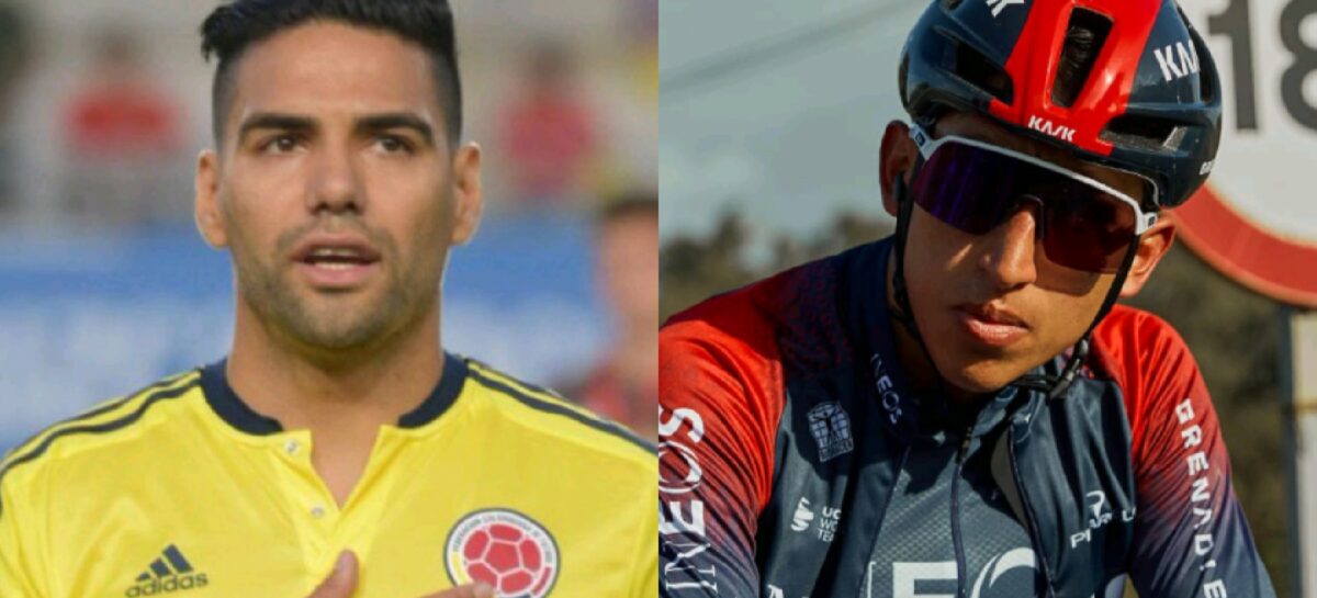 “Toda Colombia contigo”: el mensaje de apoyo de Radamel Falcao García a Egan Bernal