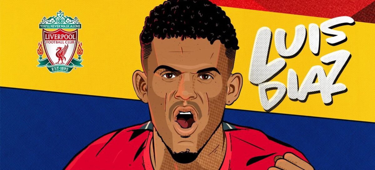 Ya es oficial: Luis Díaz fue anunciado como nuevo jugador del Liverpool