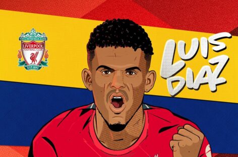Ya es oficial: Luis Díaz fue anunciado como nuevo jugador del Liverpool