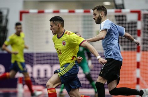 Colombia goleó a Uruguay en la segunda fecha de la Copa América de Futsal
