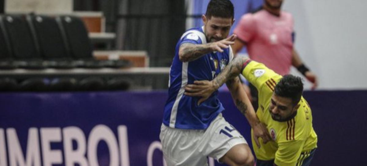 Colombia perdió ante Brasil por la tercera fecha de la Copa América de Futsal