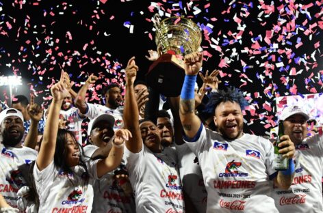 ¡Hecho histórico para el béisbol colombiano! Caimanes es campeón de la Serie del Caribe