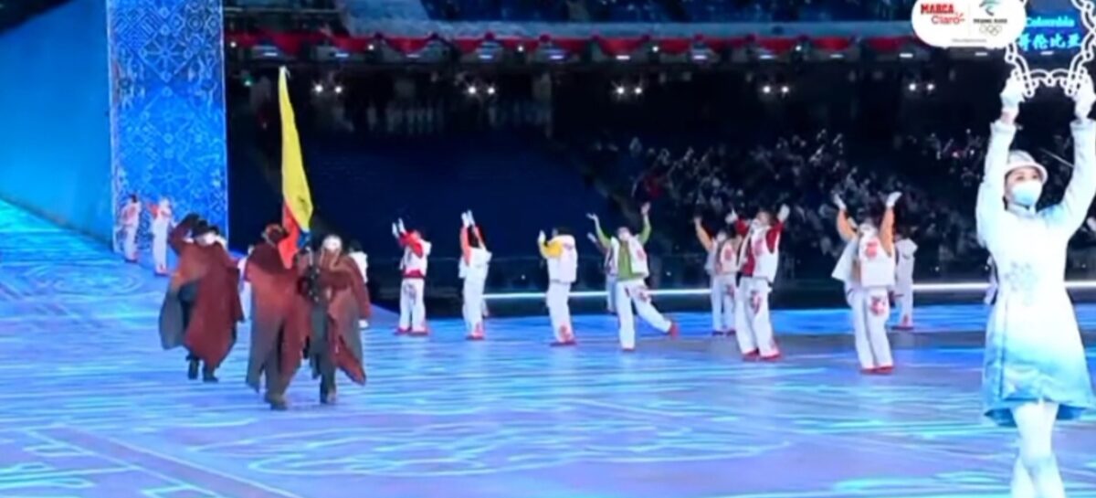 Colombia presente en la inauguración de los Juegos Olímpicos de Invierno