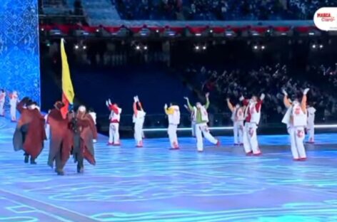 Colombia presente en la inauguración de los Juegos Olímpicos de Invierno