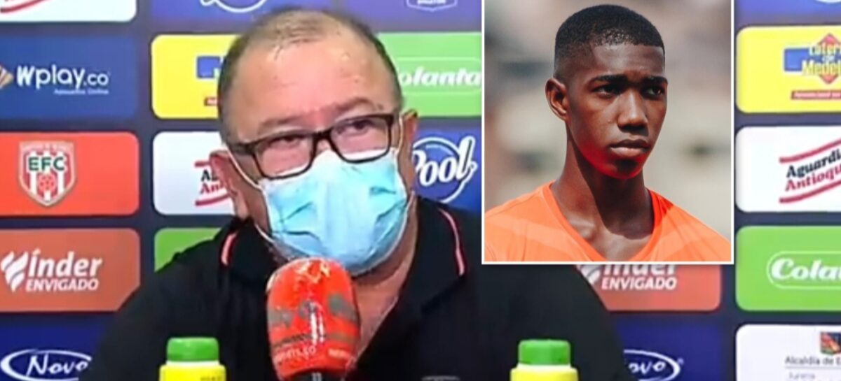 “A Yaser le puedo poner a Maradona o Pelé al lado, pero si no suelta el balón, es difícil”: DT de Envigado